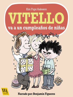 cover image of Vitello va a un cumpleaños de niñas